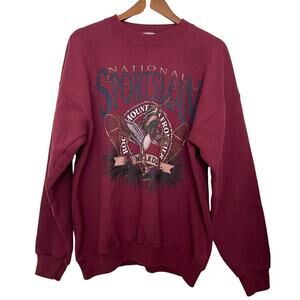 Vtg Lee Heavyweight Sweatshirt‎ Unisex National Sportsman Mallard USA 90s XL